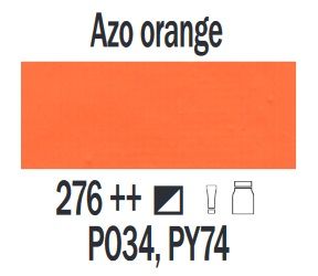 Farba akrylowa ArtCreation Talens 750 ml Azo orange nr 276